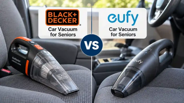 Black+Decker vs Eufy Car Vacuum for Seniors