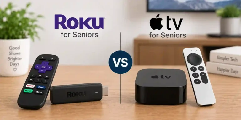 Roku vs Apple TV Streaming Device for Seniors