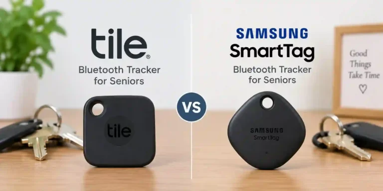 Tile vs Samsung SmartTag Bluetooth Tracker for Seniors