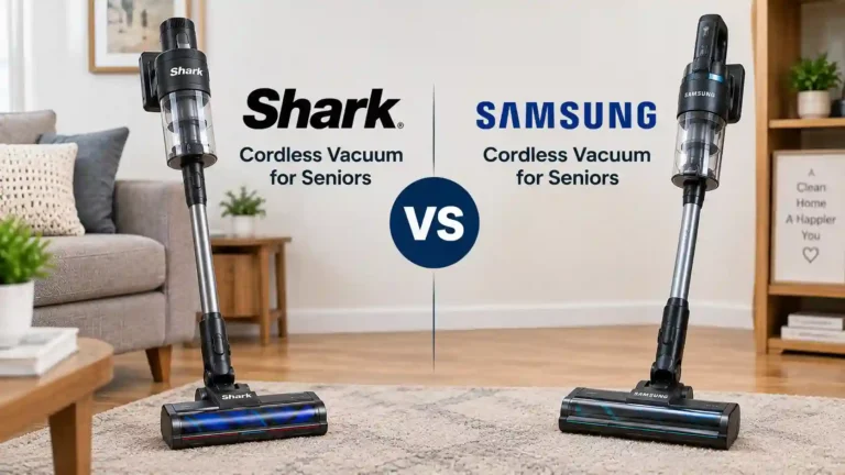 Shark vs Samsung cordless vacuum for seniors