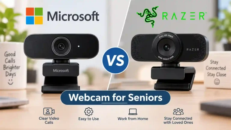 Microsoft vs Razer Webcam for Seniors