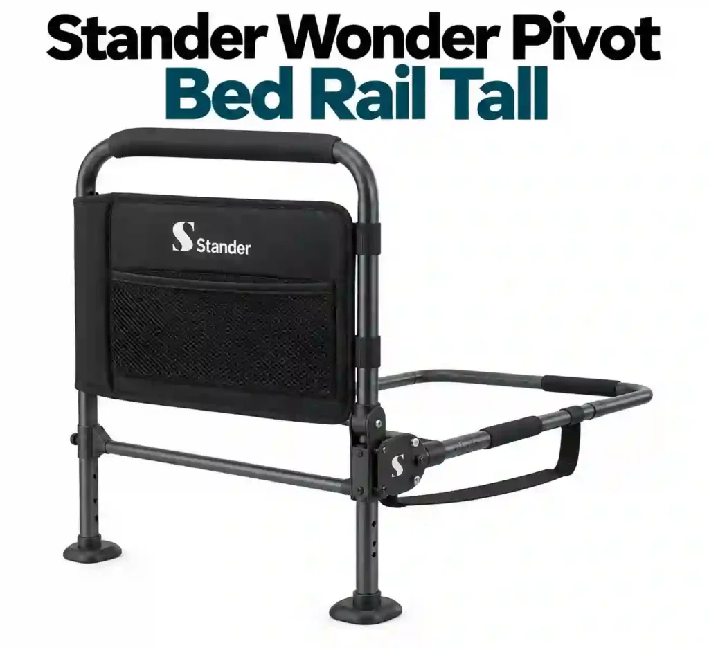 Stander Wonder Pivot Bed Rail Tall