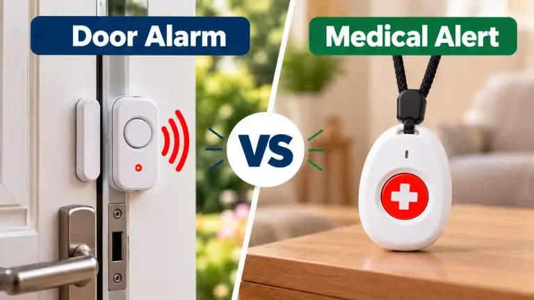 Door Alarm vs Medical Alert