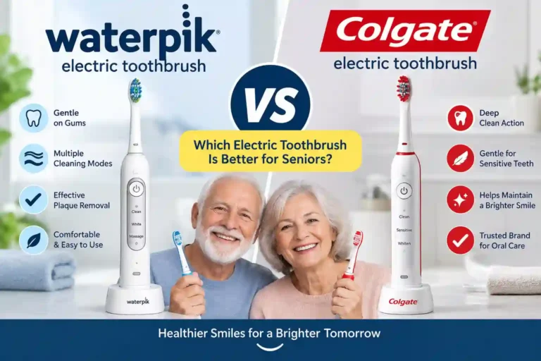 Waterpik vs Colgate Electric Toothbrush for Seniors