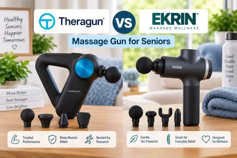 Theragun vs Ekrin Massage Gun for Seniors