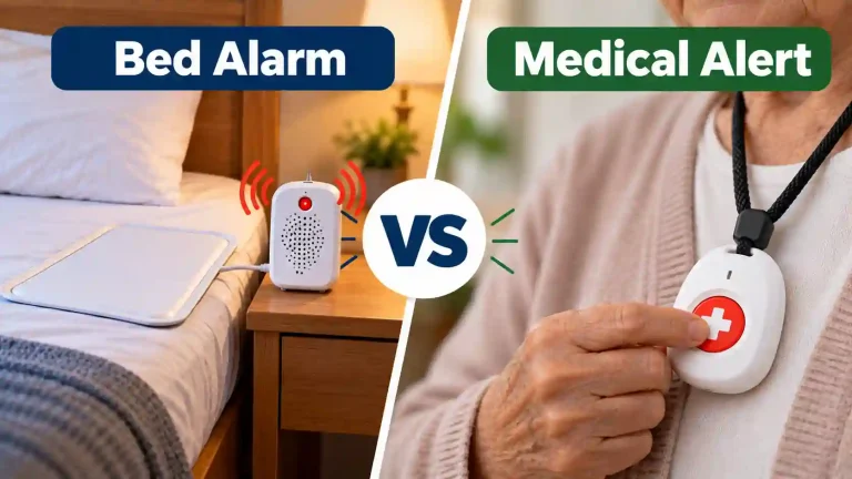 Bed Alarm vs Medical Alert