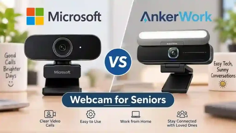 Microsoft vs AnkerWork Webcam for Seniors