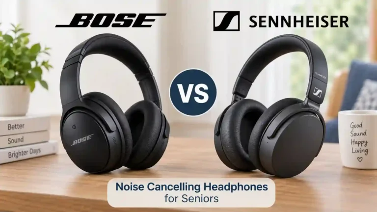 Bose vs Sennheiser Noise Cancelling Headphones for Seniors