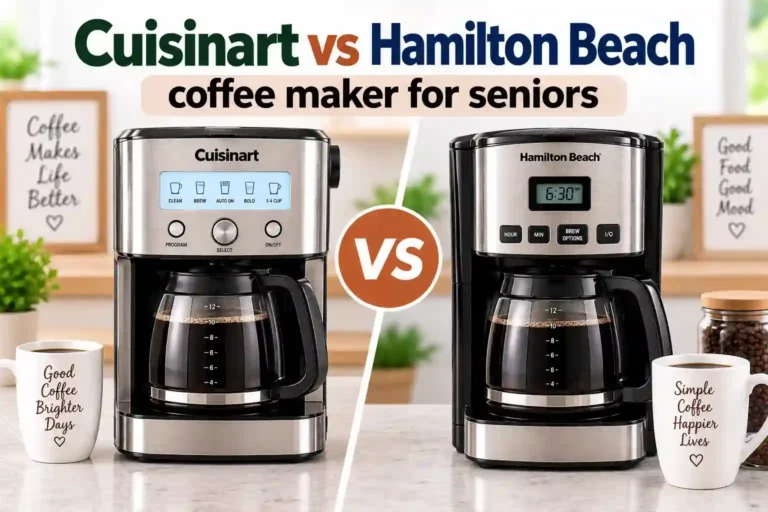 Cuisinart vs Hamilton Beach Coffee Maker for Seniors