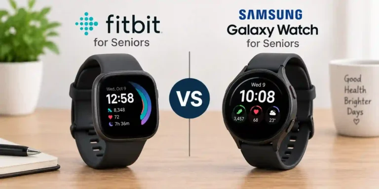 Fitbit vs Samsung Galaxy Smartwatch for Seniors