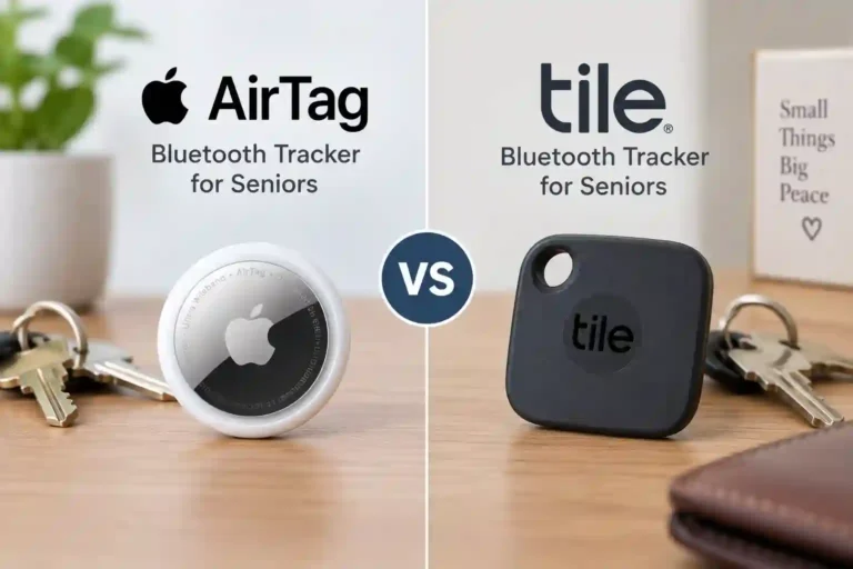Apple AirTag vs Tile Bluetooth Tracker for Seniors