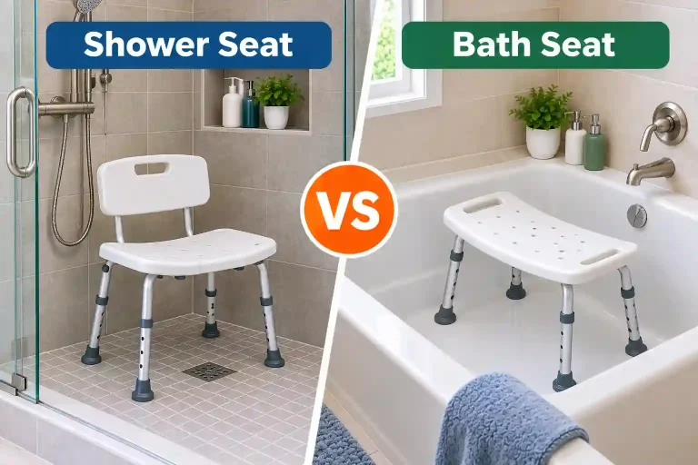 Shower Seat vs Bath Seat