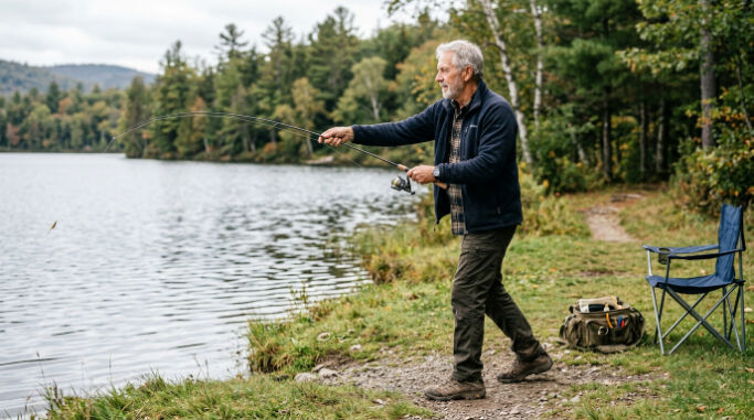 Is Fishing Good Physical Activity for Older Adults