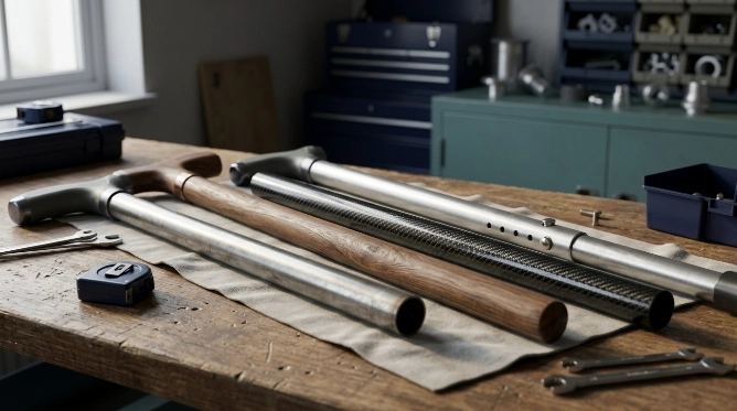 What is a walking cane shaft?