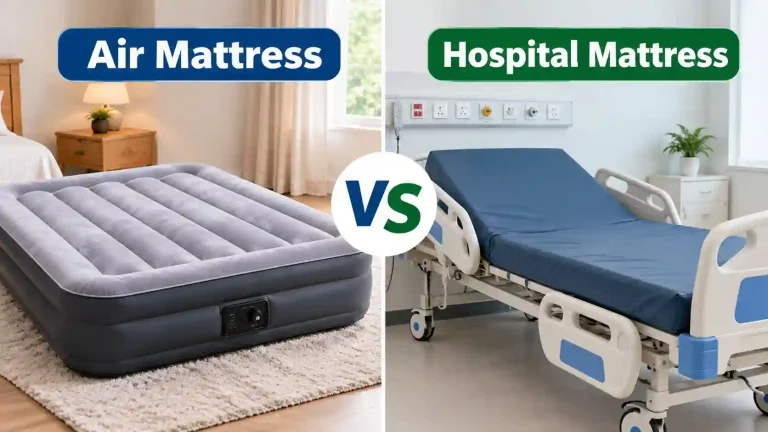Air Mattress vs Hospital Mattress