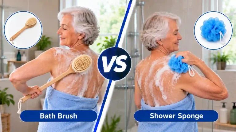 Bath Brush vs Shower Sponge