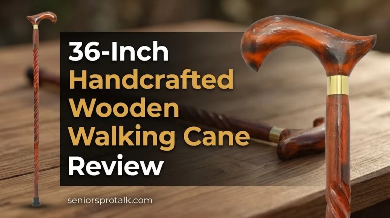 36-Inch Handcrafted Wooden Walking Cane Review
