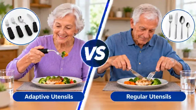 Adaptive Utensils vs Regular Utensils