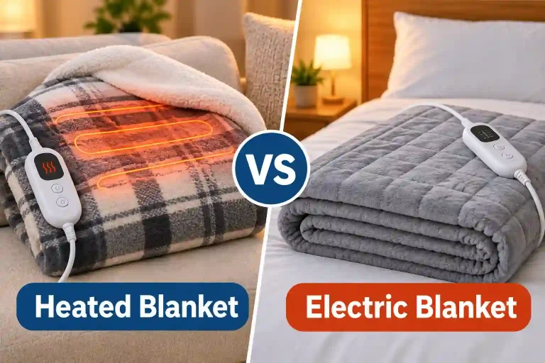 Heated Blanket vs Electric Blanket