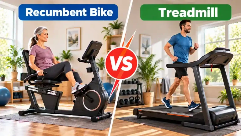 Recumbent Bike vs Treadmill