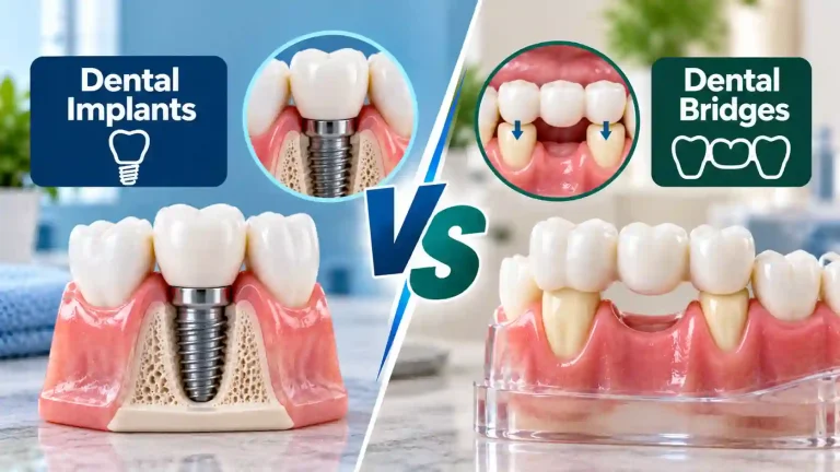 Dental Implants vs Bridges