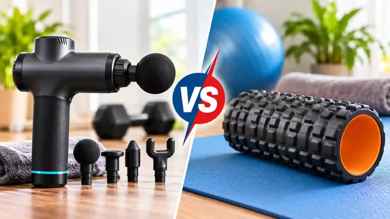 Massage Gun vs Foam Roller