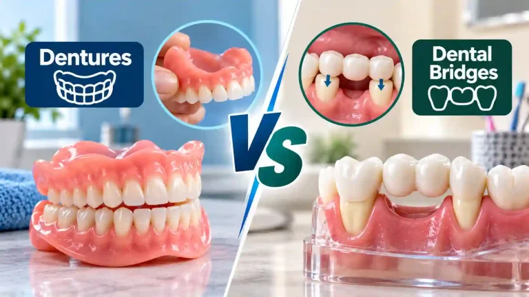 Dentures vs Bridges