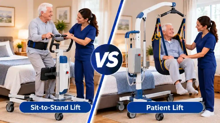 Patient Lift vs Wheelchair