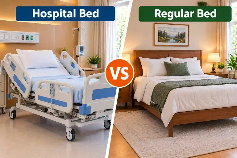 Hospital Bed vs Regular Bed