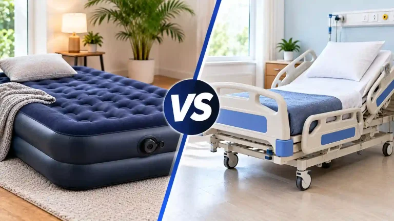 Air Mattress vs Hospital Bed