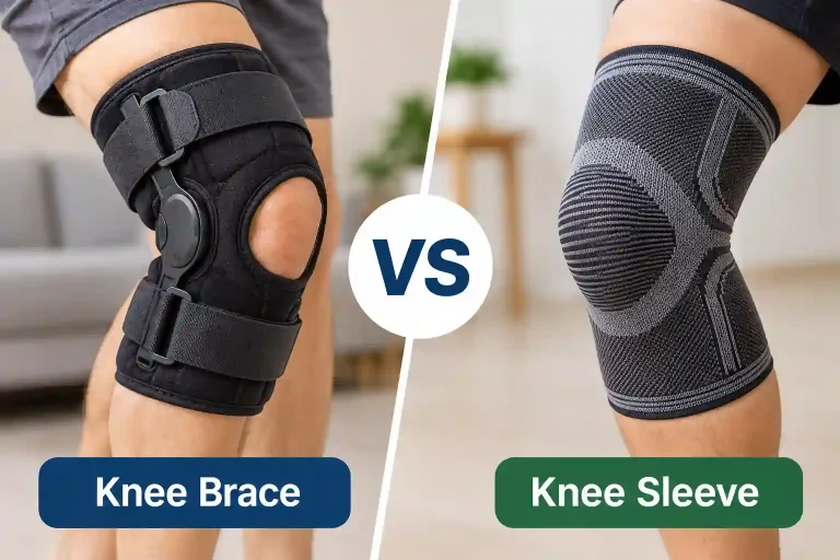 Knee Brace vs Knee Sleeve