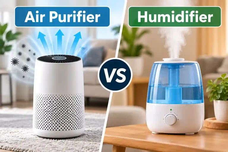 Air Purifier vs Humidifier