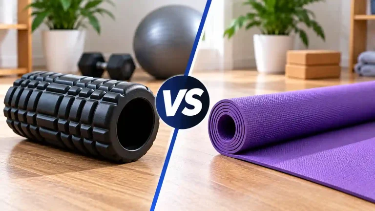 Foam Roller vs Yoga Mat
