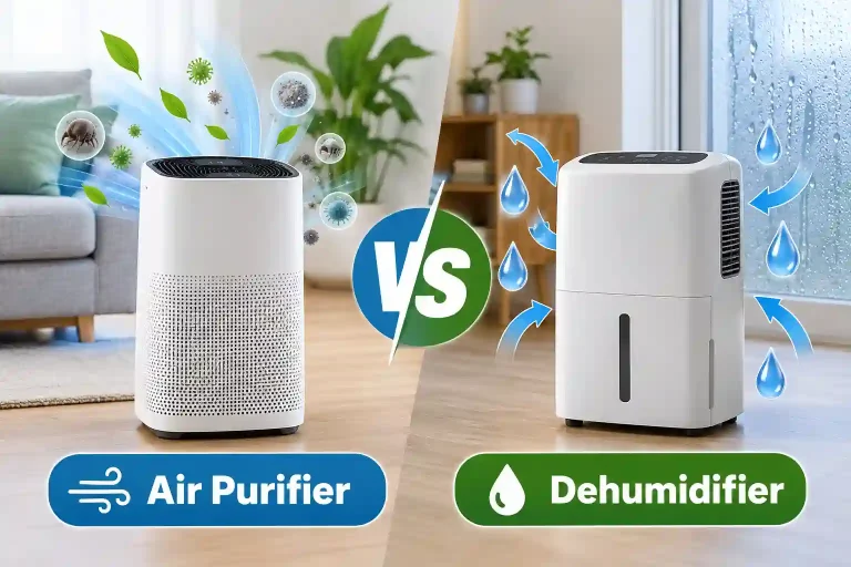 Air Purifier vs Dehumidifier