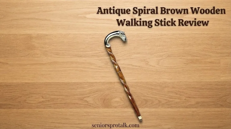 Antique Spiral Brown Wooden Walking Stick Review