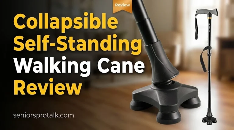 Collapsible Self-Standing Walking Cane Review