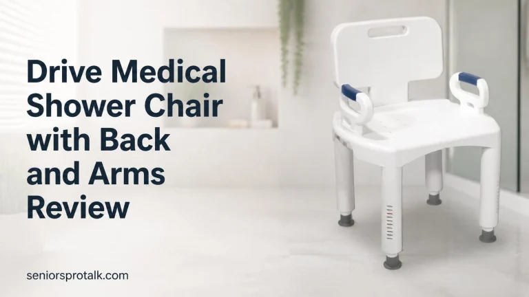 Drive Medical Shower Chair with Back and Arms Review