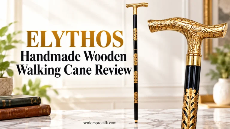 ELYTHOS Handmade Wooden Walking Cane Review