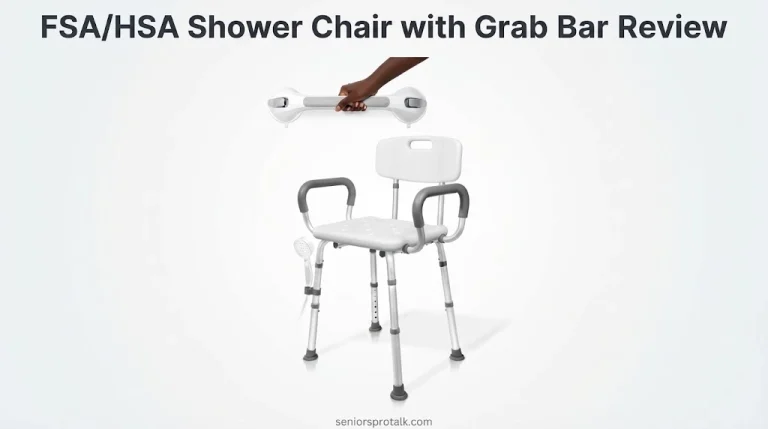 FSAHSA Shower Chair with Grab Bar Review
