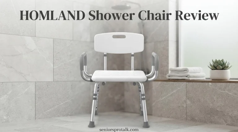 HOMLAND Shower Chair Review