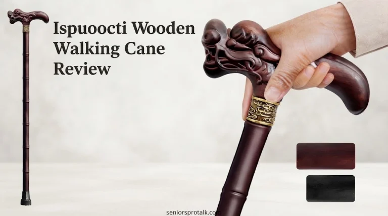 Ispuoocti Wooden Walking Cane Review