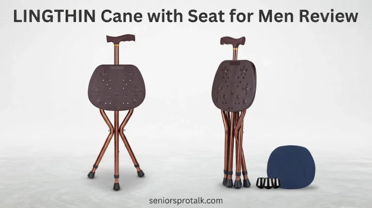 LINGTHIN Cane with Seat for Men Review