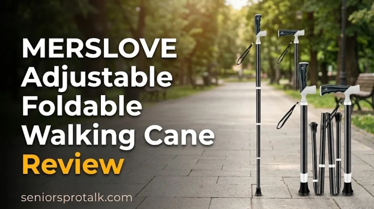 MERSLOVE Adjustable Foldable Walking Cane Review