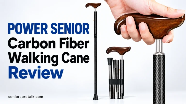 POWER SENIOR Carbon Fiber Walking Cane Review