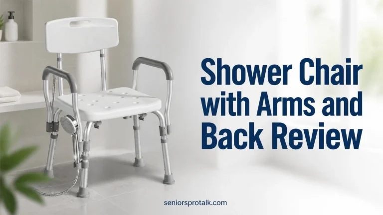 Shower Chair with Arms and Back Review