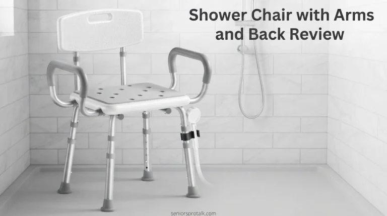 Shower Chair with Arms and Back Review