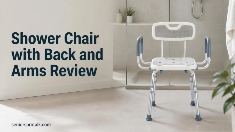 Shower Chair with Back and Arms Review