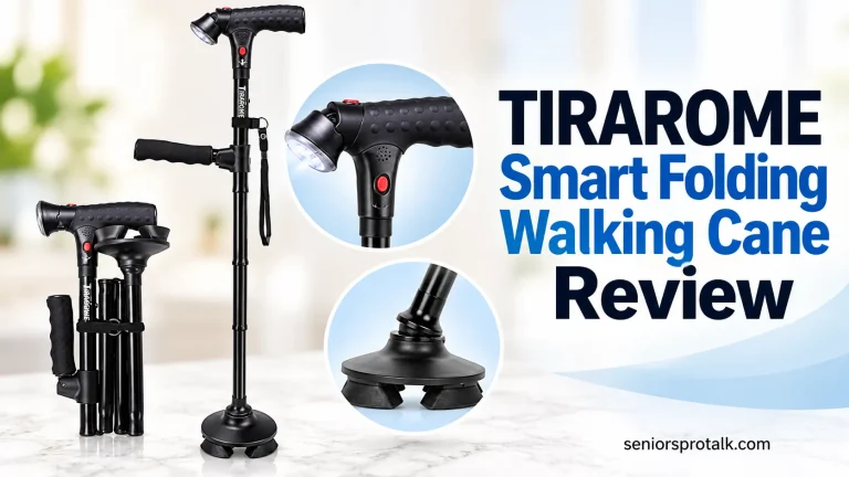 TIRAROME Smart Folding Walking Cane Review
