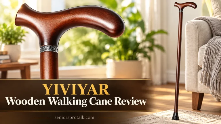 YIVIYAR Wooden Walking Cane Review
