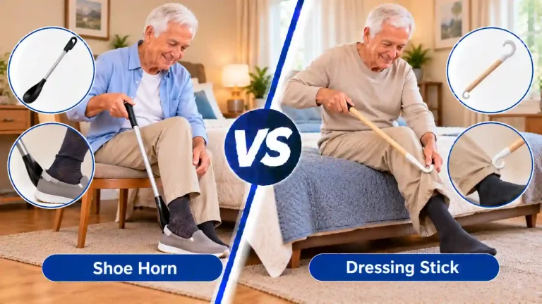 Shoe Horn vs Dressing Stick